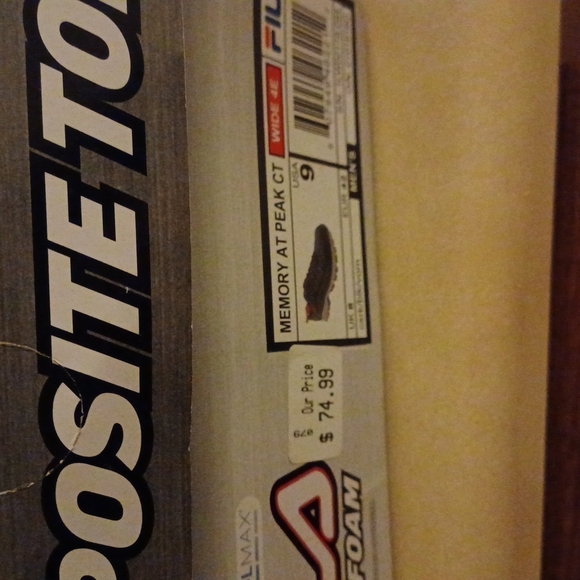 Fila memory foam size 9 in men. - Picture 7 of 7